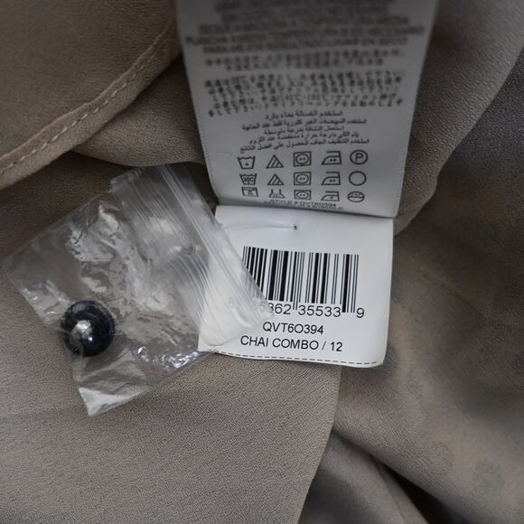 BCBGeneration Womens 12 Fit and Flare Pleated Polka Dot Dress - Picture 13 of 13